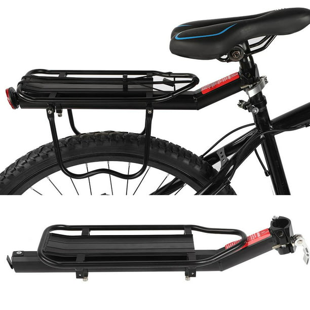 Aluminum Mountain Bike Bicycle Rear Seat Rack Luggage Shelf Rack Carrier Cycling 